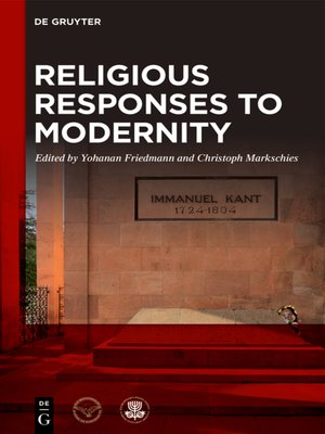 cover image of Religious Responses to Modernity